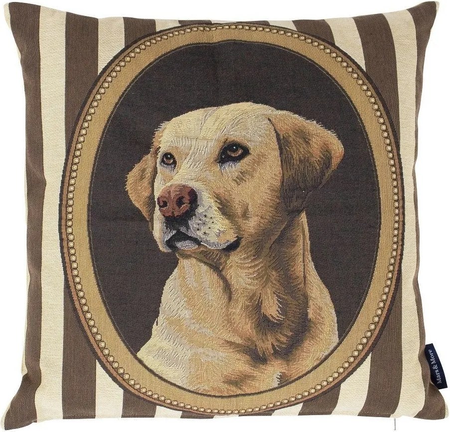 Gobelínový vankúš Labrador - 45*15*45 cm