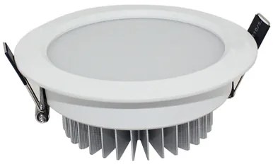 Ledco Zápustné LED svietidlo 12W,kruh 140x50, AC110-240V teplá biela