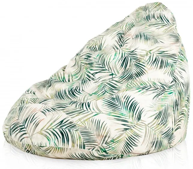 Sedací vak DROP XXL botanic