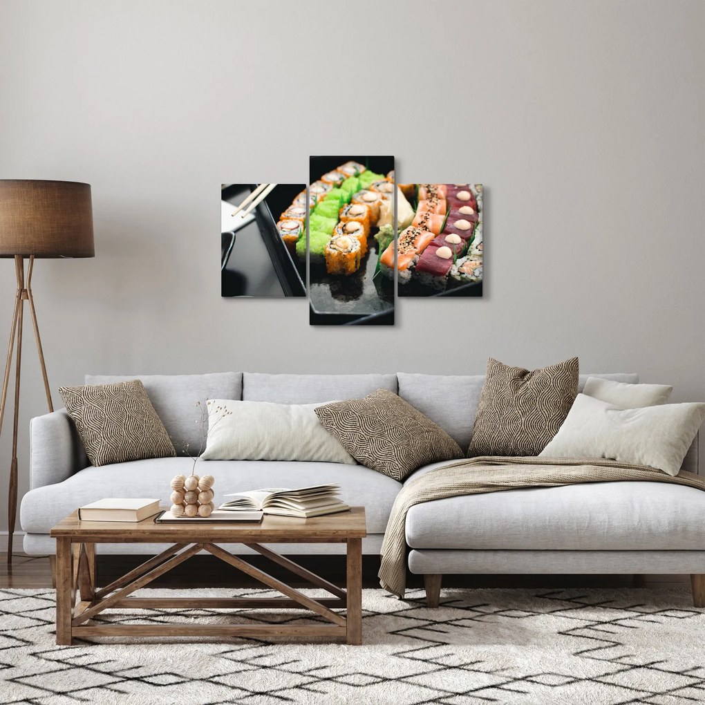 Obraz - Sushi (90x60 cm)
