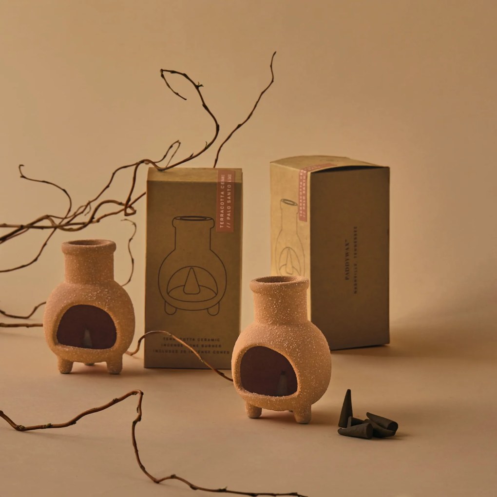 Paddywax Stojánek s vonnými františky Palo Santo / Sage – 20 ks