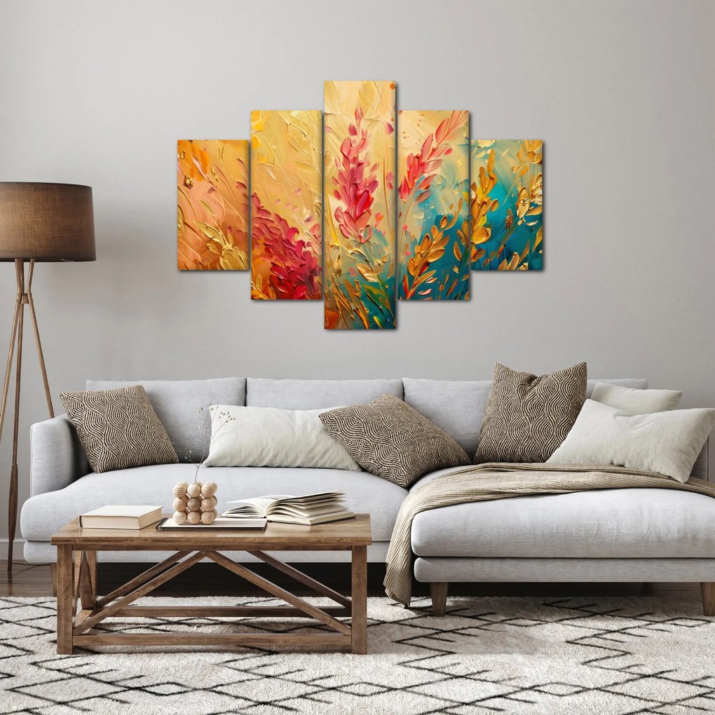 Obraz - Maľba poľa (150x105 cm)