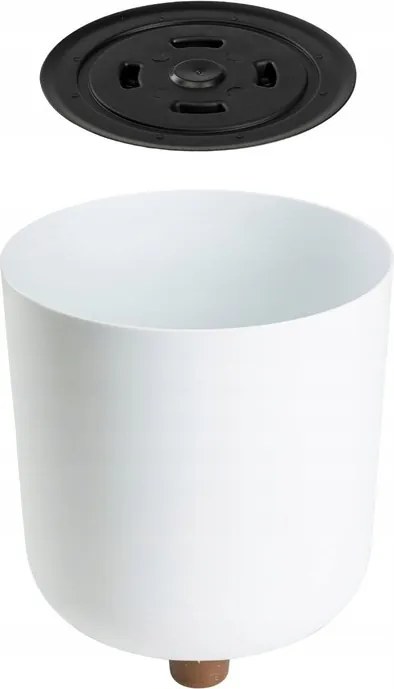 Plastový květináč na nožičkách Terra 21x19,3 cm - výber z 6 prevedení