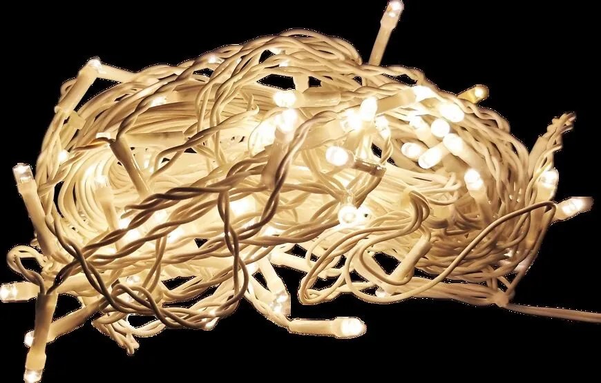 Vianočné svetielka LED cencúle 100l 100/20 vonkajšie T.+Gn.+Pg. Ww