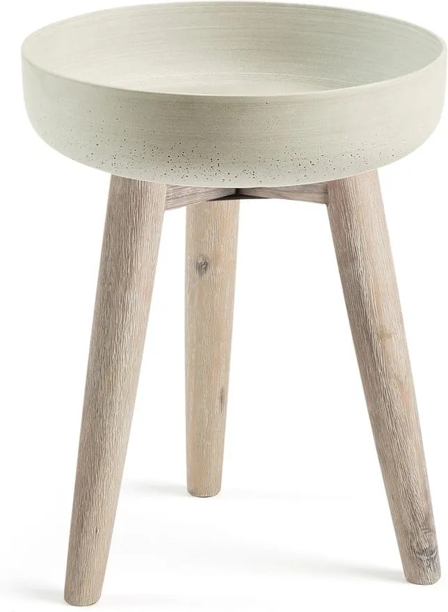 Sivý stojan na kvety La Forma Stahl, ⌀ 36 cm