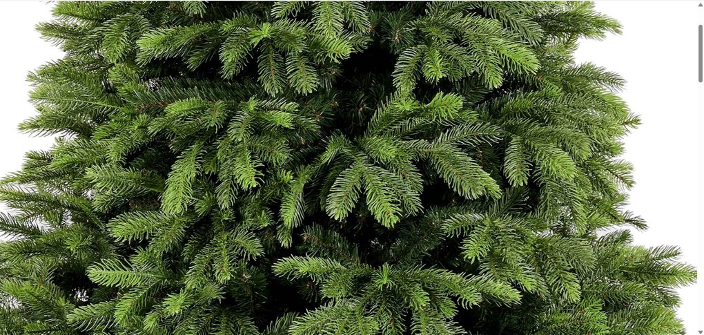 3D vianočný stromček- Borovica svetlá 120 cm