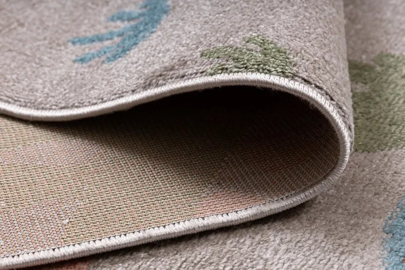 Detský kusový koberec Fun Dino beige, 80x150, viacfarebná, detská izba, Dywany Łuszczów