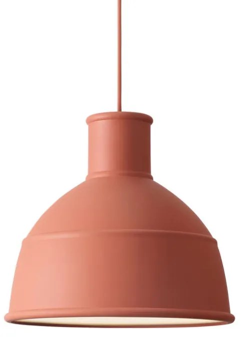 Muuto Závesná lampa Unfold, terracotta UNFPEN3205