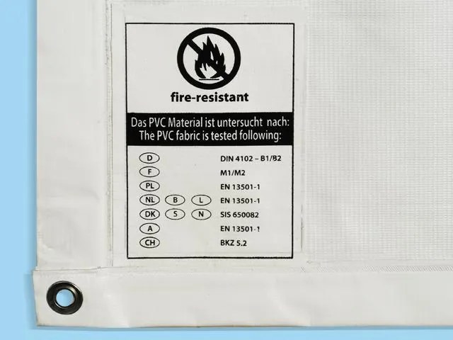 Hawaj Párty stan Ohňovzdorný Premium 6 x 12 m biela