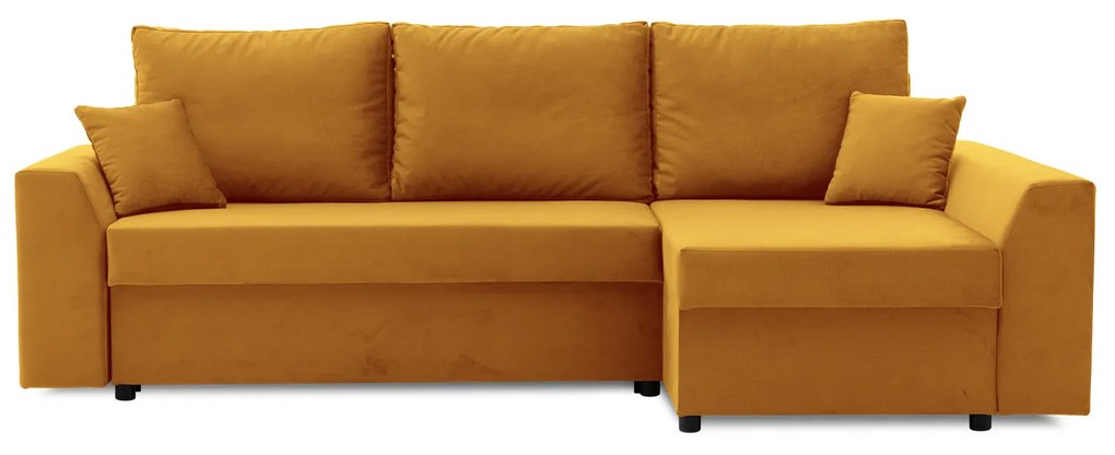 Rohová rozkladacia sedacia súprava PAUL 2 PRO Pravá Slivka