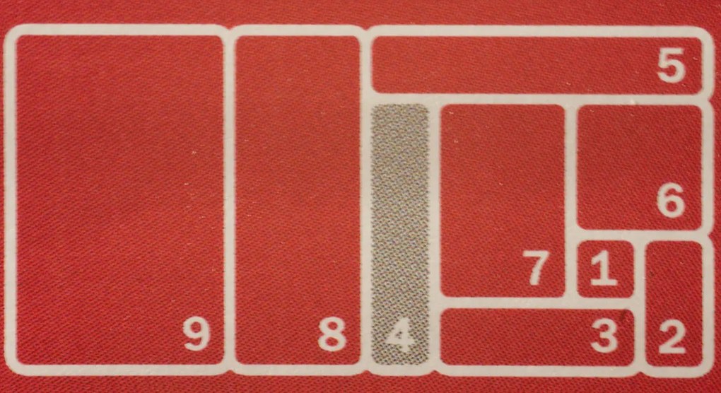 Curver Úložný box Sistema 4 - 30x7,5x5cm sivý