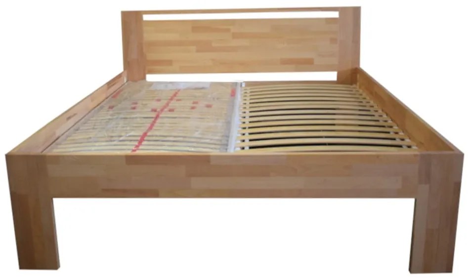 Oak´s Buková postel Duos 2,5 cm masiv cink - 180x200 cm