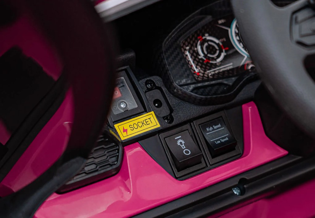 Ramiz Vozidlo Lamborghini Revuelto XL STRONG ružové