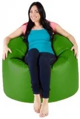 Sedací vak hruška zelená TiaHome