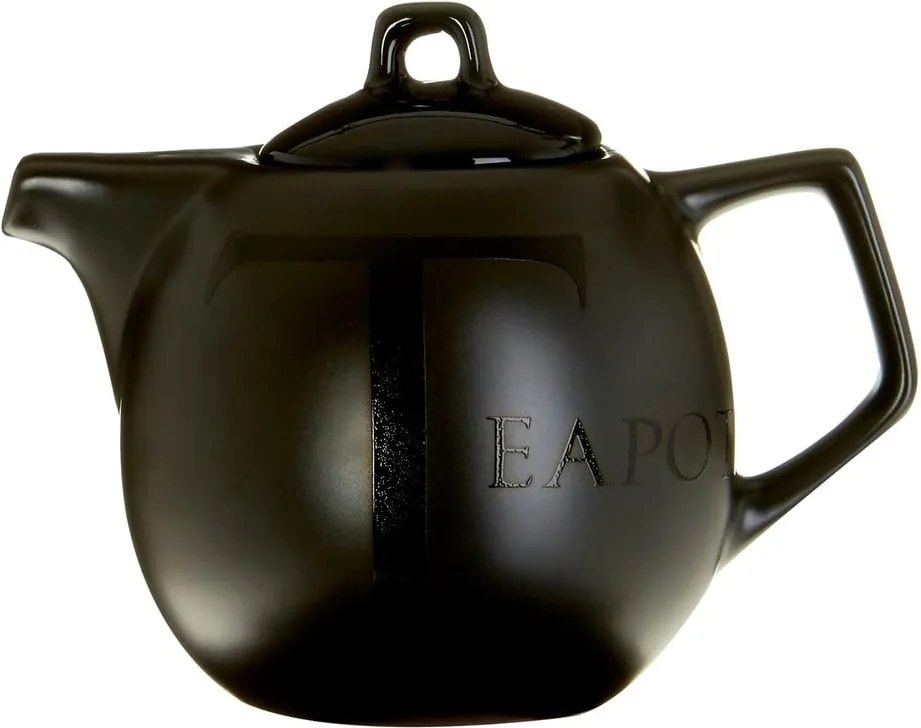 Čierna keramická čajová kanvica Premier Housewares, 500 ml