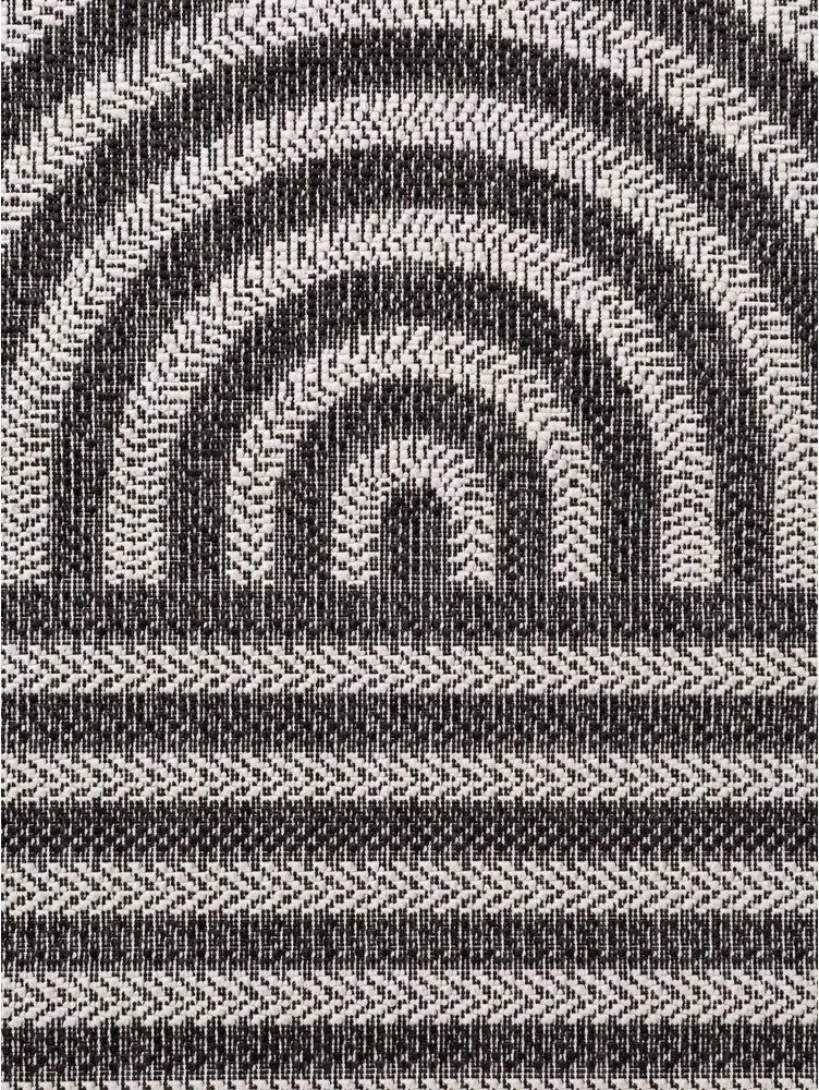 Čierny/krémový vnútorný a vonkajší koberec 160x230 cm Haringey Woodfield – Ted Baker