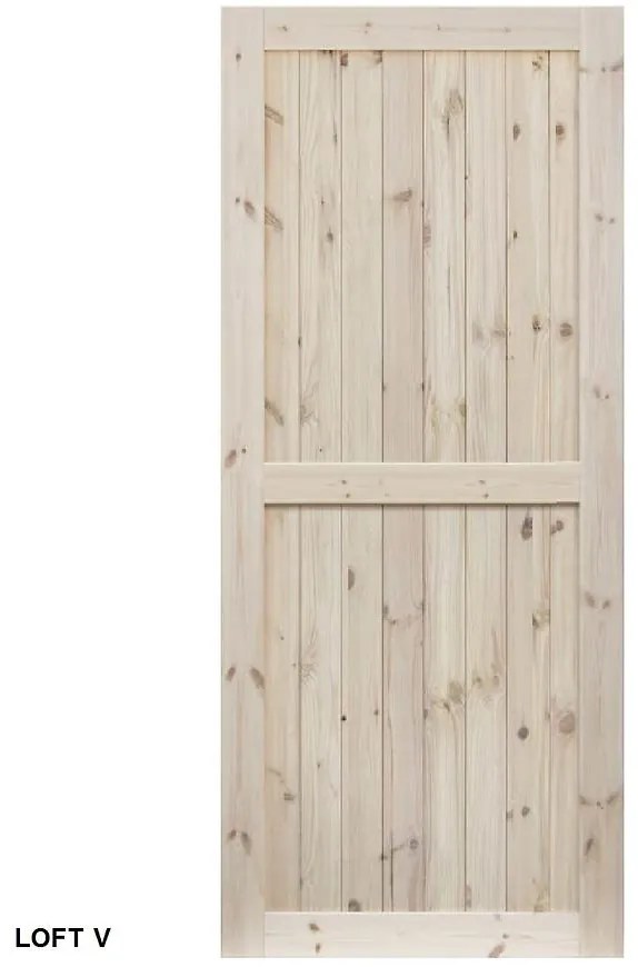 Dvere posuvné na mieru Loft V