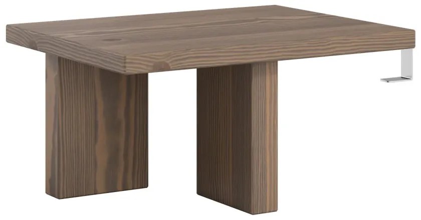 Hnedý nočný stolík z borovicového dreva Japan – Karup Design