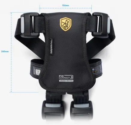 BabyAutoPets BabyPets TRAVEL FIX systém S BLACK