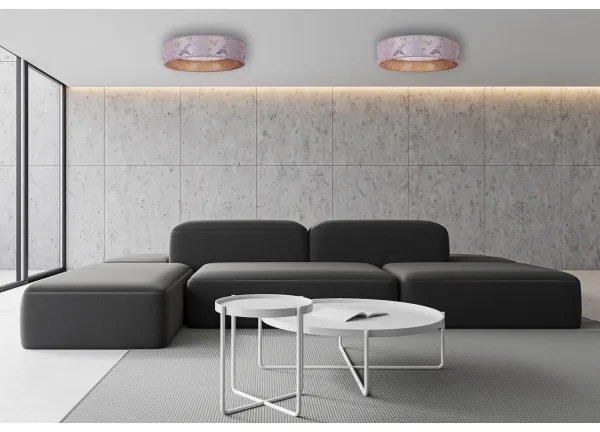 Brilagi - LED Stropné svietidlo VELVET STAR LED/24W/230V pr. 40 cm  šedá/zlatá