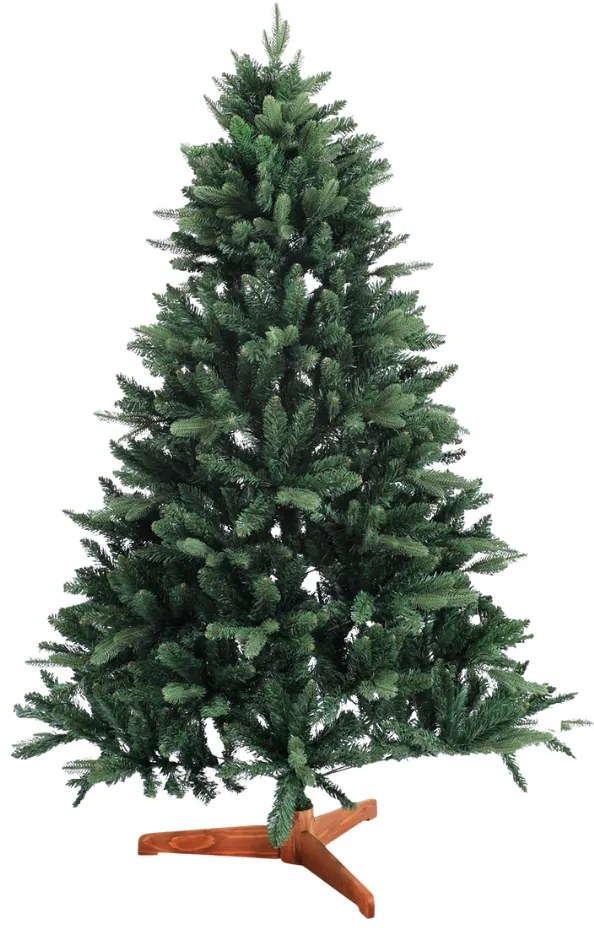 Umelý vianočný stromček FROST, 150cm, zelená Jurhan