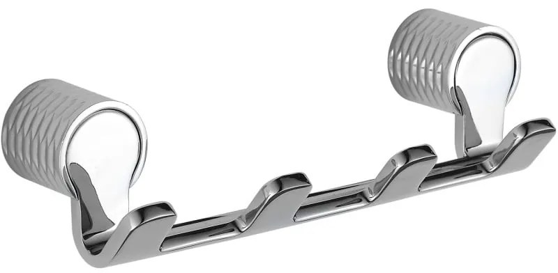 Mexen Base, držiak na uteráky, 4-háčik, chrómová, 70882354-00