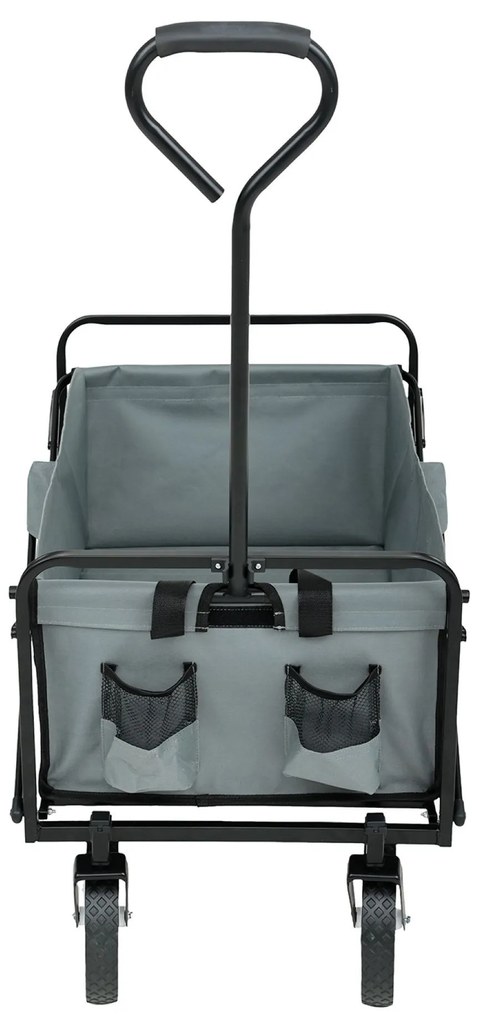 Záhradný vozík TYRS 145L sivý