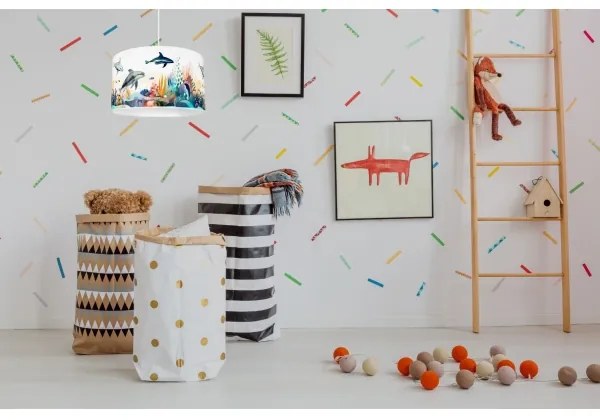 Detský luster OCEAN 1xE27/60W/230V