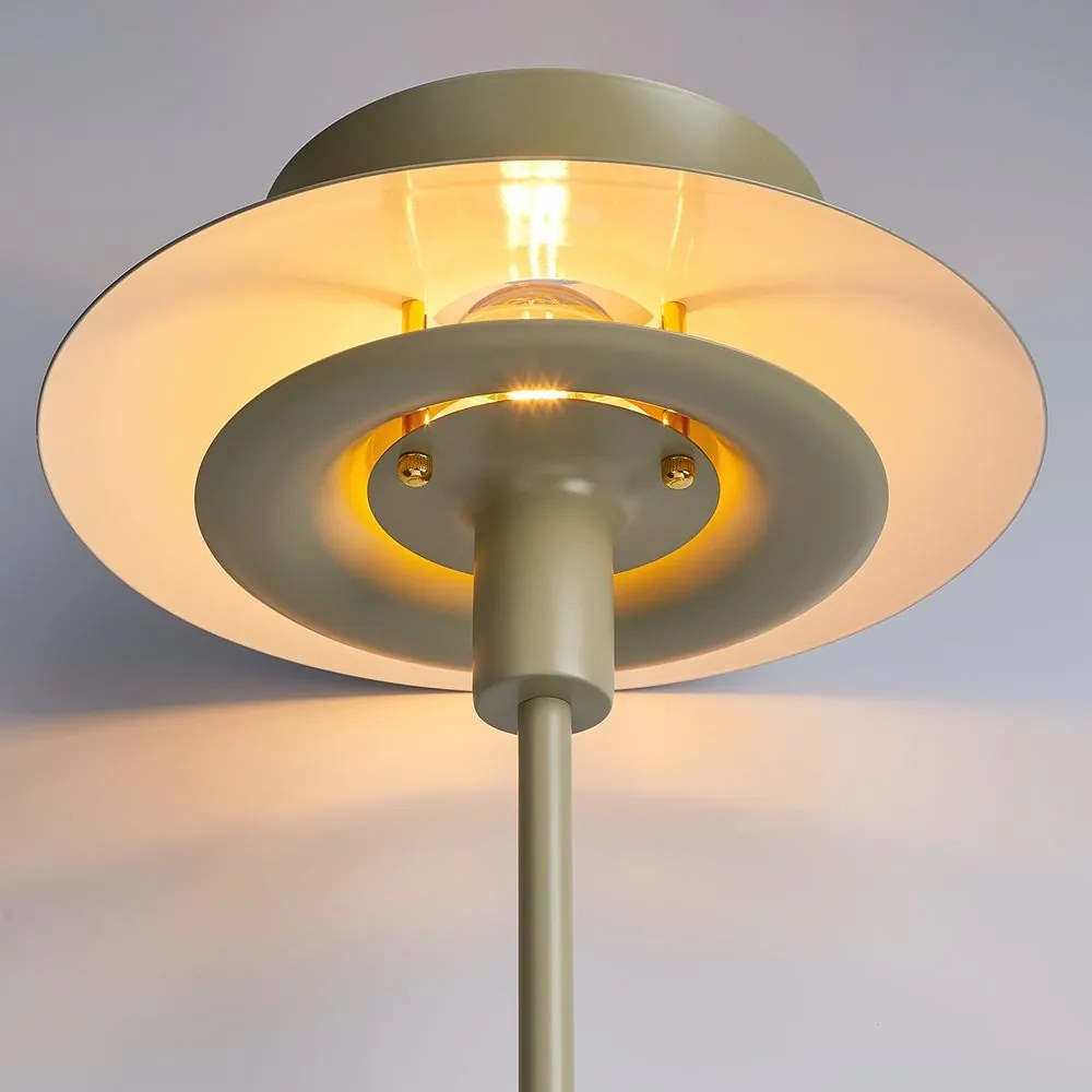 SINGAPUR Stolná lampa - šalviová