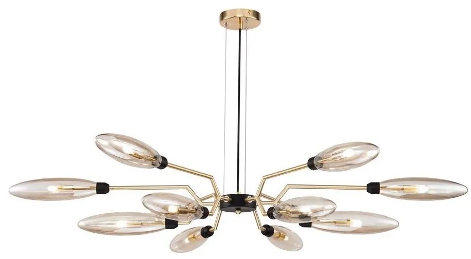 Maytoni MOD012CL-12G - Luster na lanku VENTURA 12xG9/28W/230V