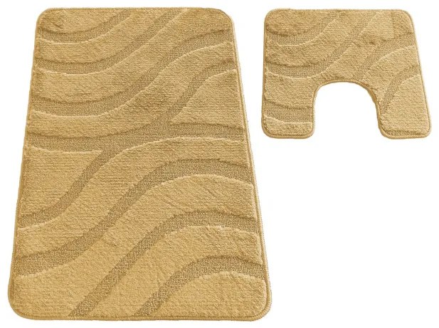 Sada kúpeľňových koberčekov Montana Symphony Saffron