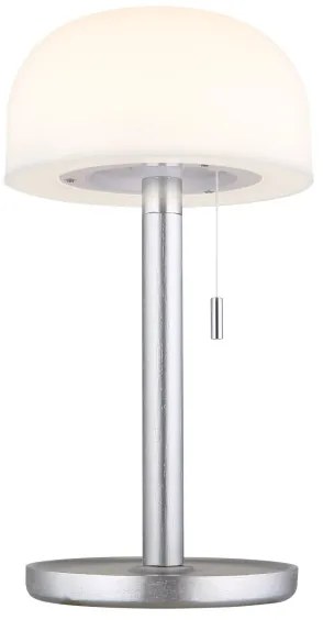 Globo 21016N - LED stolná lampa NORMAN LED/1,5W/3,7V 3000/4200/6000K strieborná