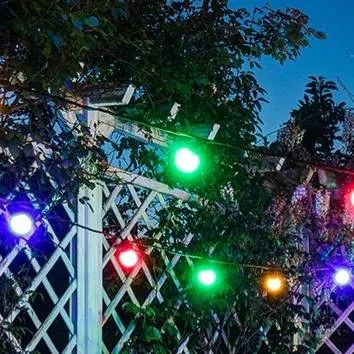 DECOLED LED žiarovka, zelená, pätica E27