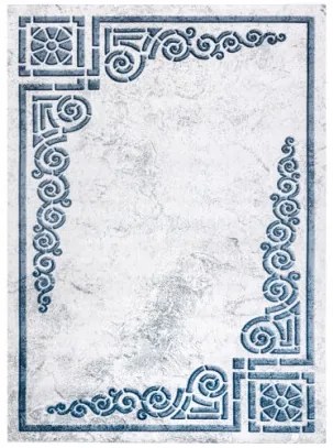 Koberec AKRYL VALS 0A104A C53 47 Grecky ornament slonia kost / sivý