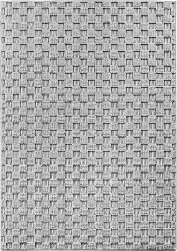 Ayyildiz, Behúň Helix 2203 silver, 80x250, šedá, chodba / predsieň