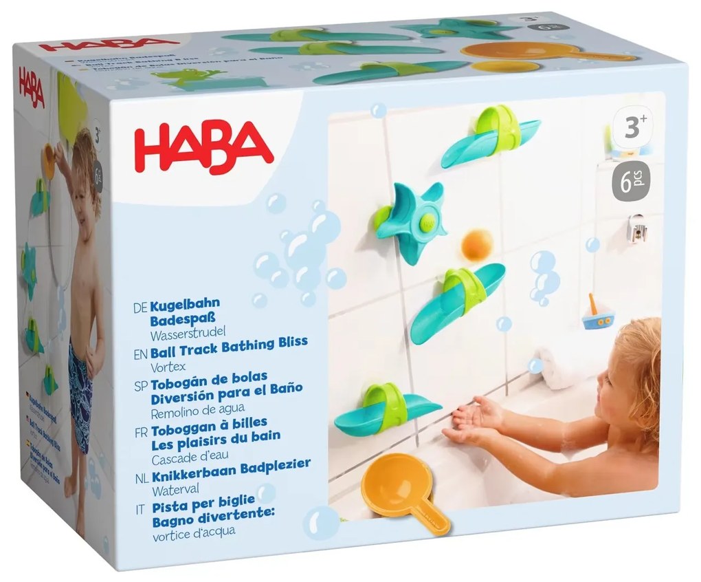 Guľôčková dráha do vane – vodný mlyn