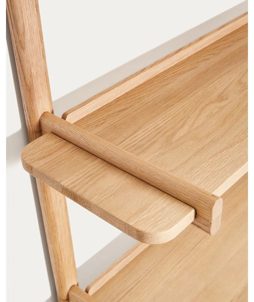 Modulárny policový systém z dubového dreva v prírodnej farbe 90x98 cm Sitra – Kave Home