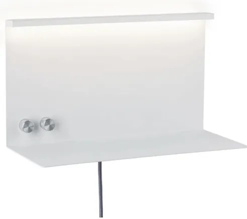 Paulmann 78919 - LED/4,5W Stmievateľné svietidlo s poličkou a USB + LED/1,6W 230V