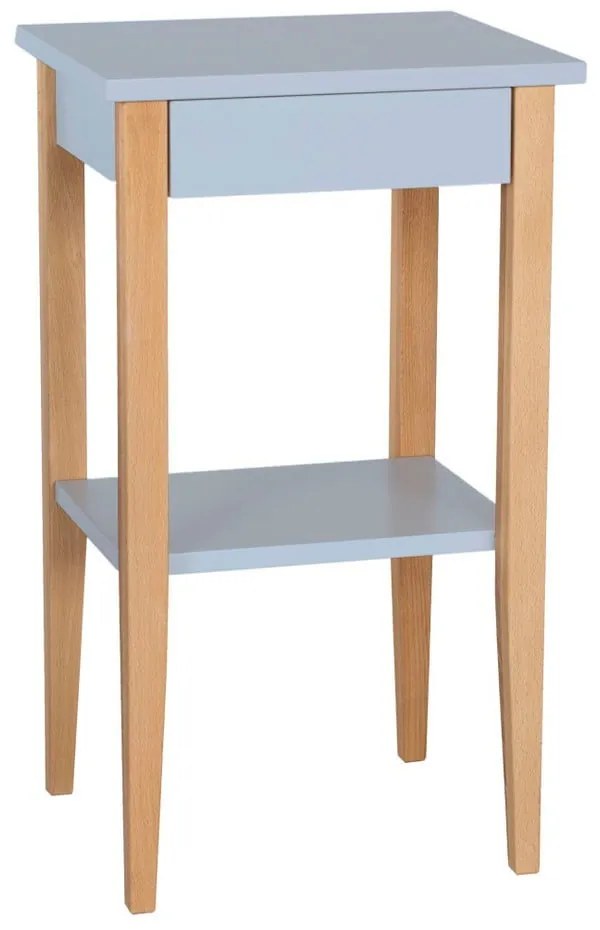 Svetlosivý odkladací stolík Ragaba Entlik