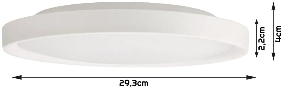 VOLTENO LED stropné svietidlo MIA - 18W - 4000K