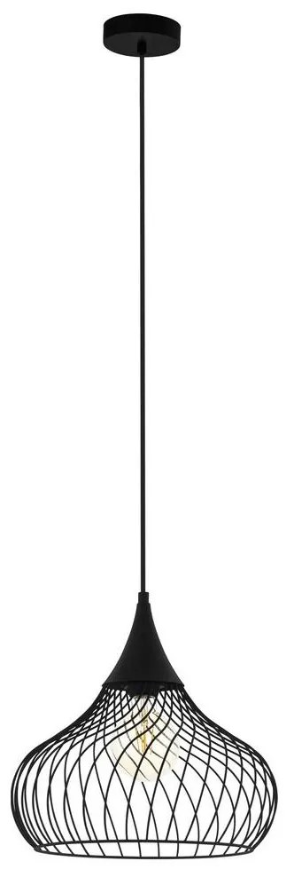 Eglo 43344 - Luster na lanku STAVERTON 1xE27/60W/230V