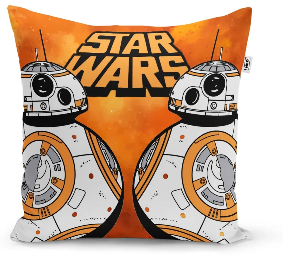 Sablio Vankúš Star Wars Ohnivé pozadie - 40x40 cm