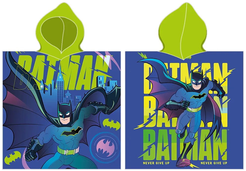 Carbotex Detské pončo 55x110 cm - Batman Strážca mesta