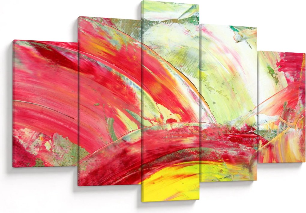 Obraz abstrakcie - maľba (150x105 cm)