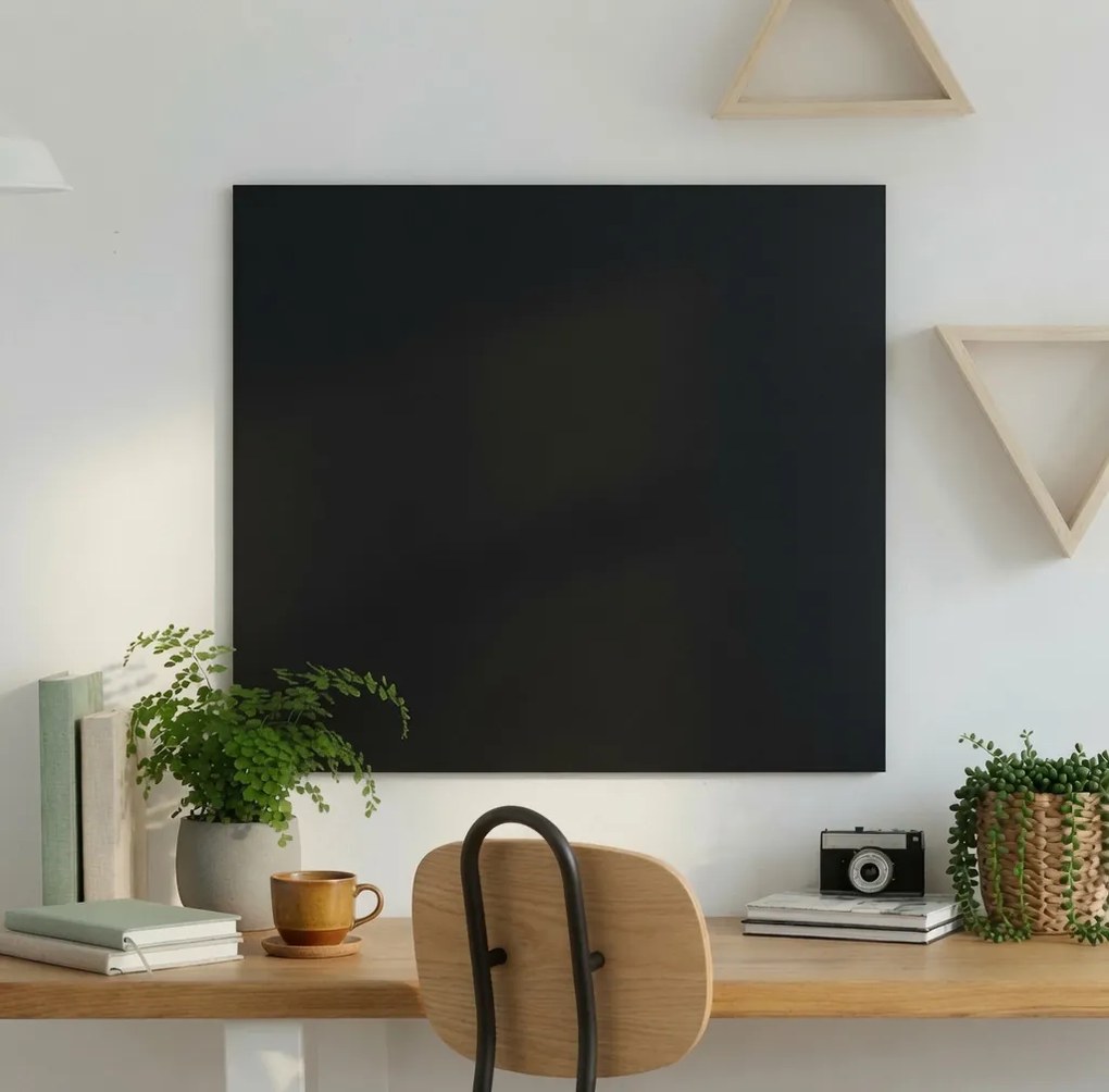 Toptabule.sk  Bezrámová magnetická popisná tabuľa ČIERNA 60x40 cm
