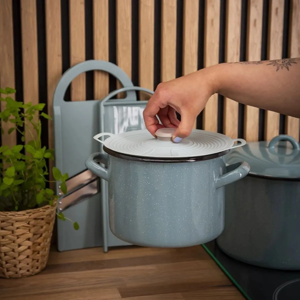 Altom Silikónová pokrievka, šalviová, pr. 20,5 cm, pr. 20 cm