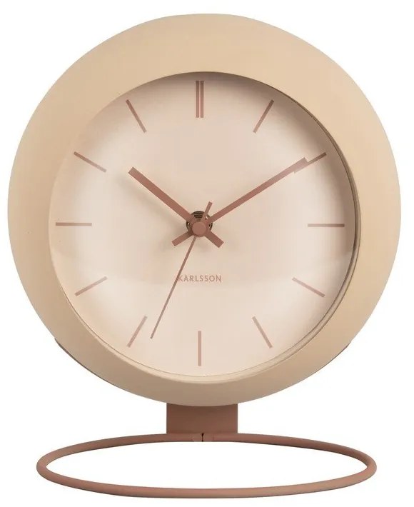 Stolové hodiny ø 21 cm Nirvana Globe – Karlsson