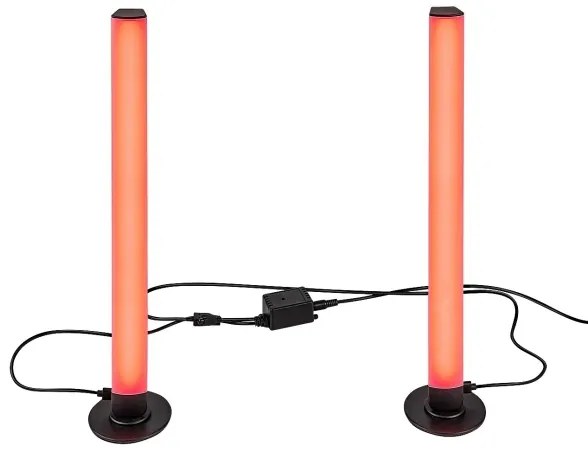 Rabalux 76014 - SADA 2x LED RGB Stmievateľná stolná lampa PACO LED/5W/5V