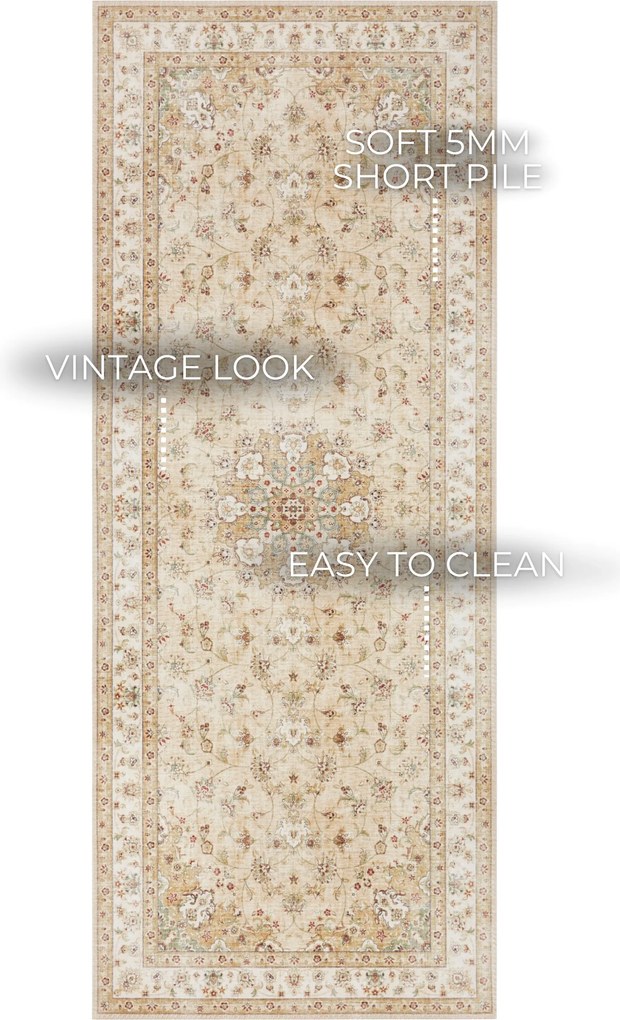 ELLE Decoration, Kusový koberec Imagination 104202 Golden / Yellow z kolekcie Elle, 120x160, žltá, obývacia izba