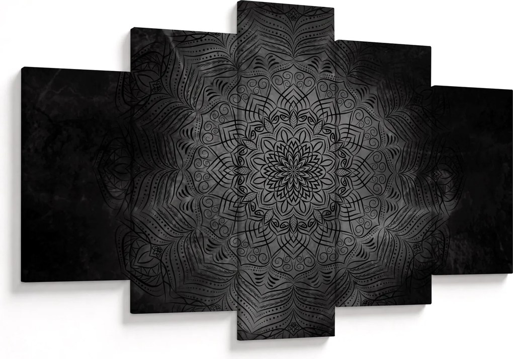 Obraz - Mystická mandala (150x105 cm)